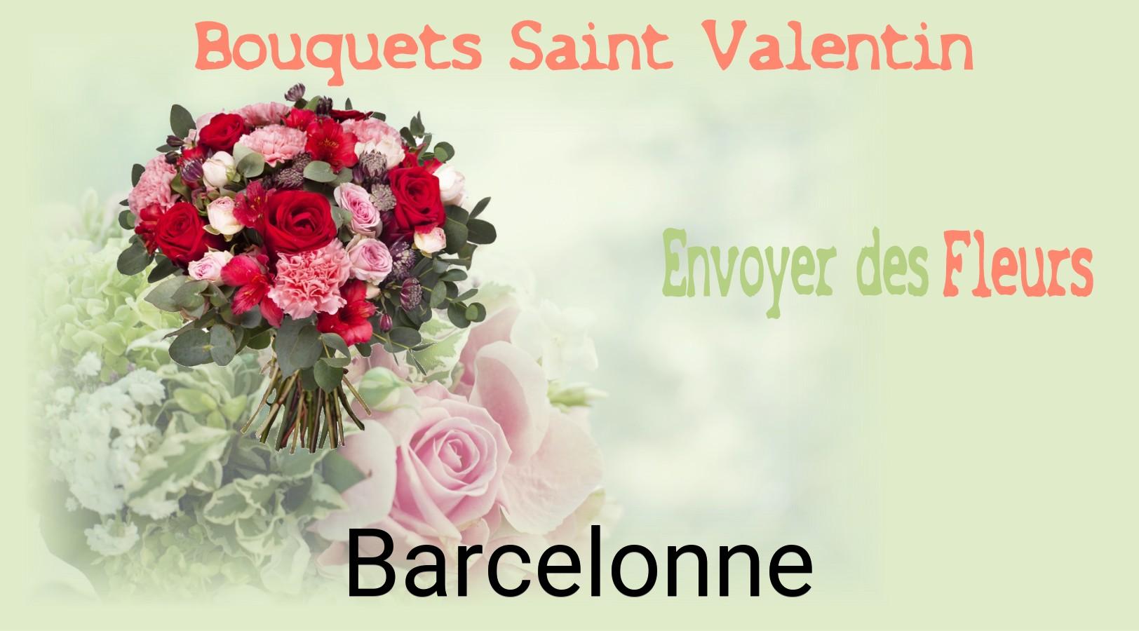 Roses de Saint-Valentin livrées à Barcelonne